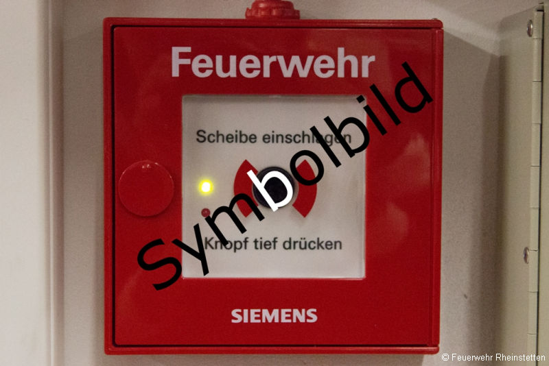 Fw Symbol Druckknopfmelder