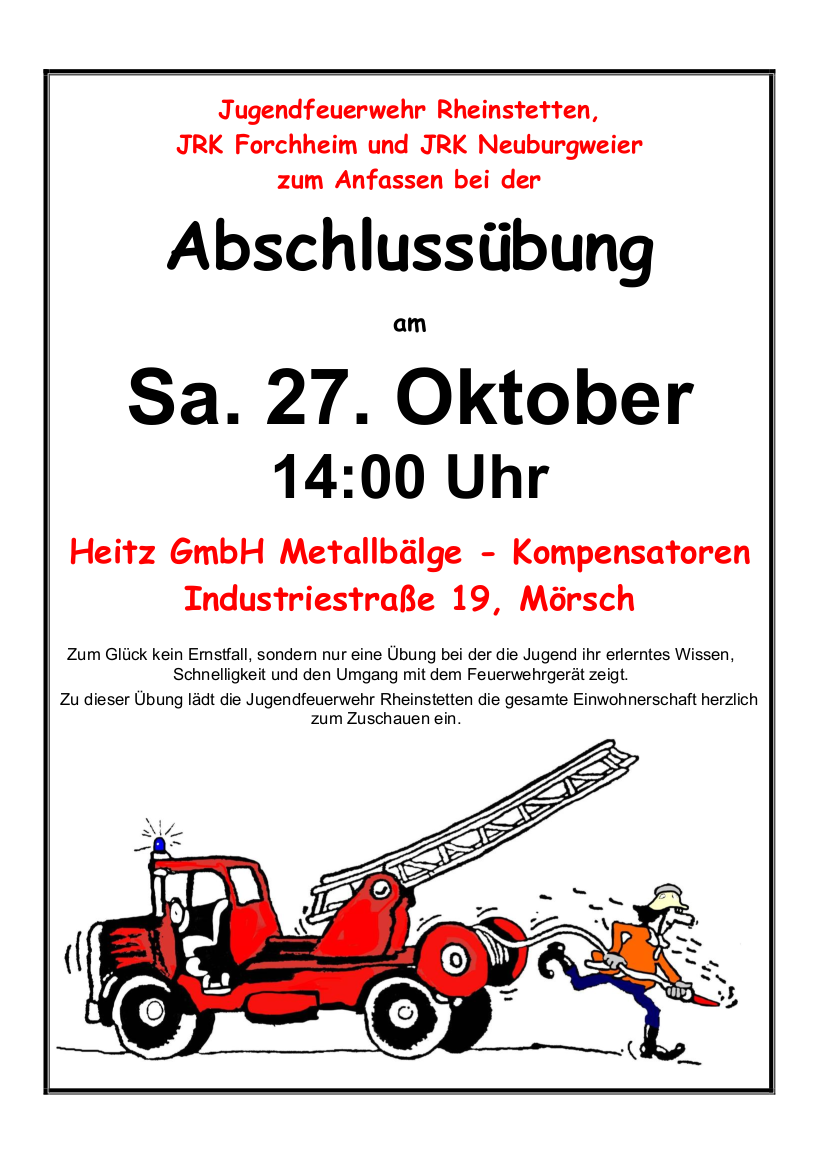 27.10.2018 Jugendübung Heitz